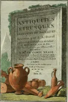 Picture 1 of 73 from Antiquités étrusques, grecques et romaines : ou les beaux vases étrusques, grecs et romains, et les peintures rendues avec les couleurs qui leur sont propres (1787), leaf 6