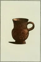 An illustration from Antiquités étrusques, grecques et romaines : ou les beaux vases étrusques, grecs et romains, et les peintures rendues avec les couleurs qui leur sont propres (1787)