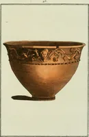 An illustration from Antiquités étrusques, grecques et romaines : ou les beaux vases étrusques, grecs et romains, et les peintures rendues avec les couleurs qui leur sont propres (1787)