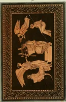 An illustration from Antiquités étrusques, grecques et romaines : ou les beaux vases étrusques, grecs et romains, et les peintures rendues avec les couleurs qui leur sont propres (1787)