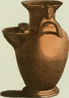 An illustration from Antiquités étrusques, grecques et romaines : ou les beaux vases étrusques, grecs et romains, et les peintures rendues avec les couleurs qui leur sont propres (1787)