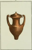 An illustration from Antiquités étrusques, grecques et romaines : ou les beaux vases étrusques, grecs et romains, et les peintures rendues avec les couleurs qui leur sont propres (1787)