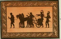 An illustration from Antiquités étrusques, grecques et romaines : ou les beaux vases étrusques, grecs et romains, et les peintures rendues avec les couleurs qui leur sont propres (1787)