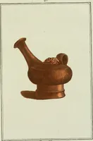 An illustration from Antiquités étrusques, grecques et romaines : ou les beaux vases étrusques, grecs et romains, et les peintures rendues avec les couleurs qui leur sont propres (1787)