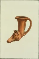 An illustration from Antiquités étrusques, grecques et romaines : ou les beaux vases étrusques, grecs et romains, et les peintures rendues avec les couleurs qui leur sont propres (1787)