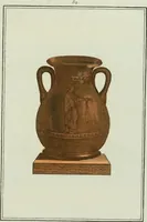 An illustration from Antiquités étrusques, grecques et romaines : ou les beaux vases étrusques, grecs et romains, et les peintures rendues avec les couleurs qui leur sont propres (1787)