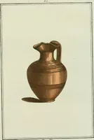 An illustration from Antiquités étrusques, grecques et romaines : ou les beaux vases étrusques, grecs et romains, et les peintures rendues avec les couleurs qui leur sont propres (1787)
