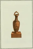 An illustration from Antiquités étrusques, grecques et romaines : ou les beaux vases étrusques, grecs et romains, et les peintures rendues avec les couleurs qui leur sont propres (1787)