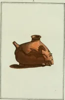 An illustration from Antiquités étrusques, grecques et romaines : ou les beaux vases étrusques, grecs et romains, et les peintures rendues avec les couleurs qui leur sont propres (1787)