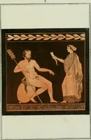 Picture 9 of 69 from Antiquités étrusques, grecques et romaines : ou les beaux vases étrusques, grecs et romains, et les peintures rendues avec les couleurs qui leur sont propres (1787), leaf 212
