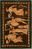 An illustration from Antiquités étrusques, grecques et romaines : ou les beaux vases étrusques, grecs et romains, et les peintures rendues avec les couleurs qui leur sont propres (1787)