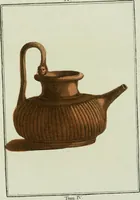 An illustration from Antiquités étrusques, grecques et romaines : ou les beaux vases étrusques, grecs et romains, et les peintures rendues avec les couleurs qui leur sont propres (1787)