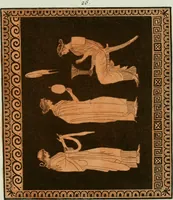 Picture 27 of 69 from Antiquités étrusques, grecques et romaines : ou les beaux vases étrusques, grecs et romains, et les peintures rendues avec les couleurs qui leur sont propres (1787), leaf 248