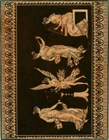 An illustration from Antiquités étrusques, grecques et romaines : ou les beaux vases étrusques, grecs et romains, et les peintures rendues avec les couleurs qui leur sont propres (1787)