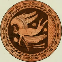 An illustration from Antiquités étrusques, grecques et romaines : ou les beaux vases étrusques, grecs et romains, et les peintures rendues avec les couleurs qui leur sont propres (1787)