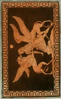 An illustration from Antiquités étrusques, grecques et romaines : ou les beaux vases étrusques, grecs et romains, et les peintures rendues avec les couleurs qui leur sont propres (1787)