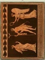 An illustration from Antiquités étrusques, grecques et romaines : ou les beaux vases étrusques, grecs et romains, et les peintures rendues avec les couleurs qui leur sont propres (1787)
