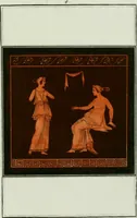 An illustration from Antiquités étrusques, grecques et romaines : ou les beaux vases étrusques, grecs et romains, et les peintures rendues avec les couleurs qui leur sont propres (1787)