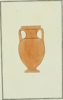 An illustration from Antiquités étrusques, grecques et romaines : ou les beaux vases étrusques, grecs et romains, et les peintures rendues avec les couleurs qui leur sont propres (1787)