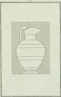 An illustration from Antiquités étrusques, grecques et romaines : ou les beaux vases étrusques, grecs et romains, et les peintures rendues avec les couleurs qui leur sont propres (1787)