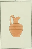 An illustration from Antiquités étrusques, grecques et romaines : ou les beaux vases étrusques, grecs et romains, et les peintures rendues avec les couleurs qui leur sont propres (1787)