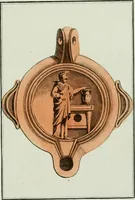 An illustration from Antiquités étrusques, grecques et romaines : ou les beaux vases étrusques, grecs et romains, et les peintures rendues avec les couleurs qui leur sont propres (1787)