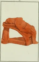 Picture 58 of 70 from Antiquités étrusques, grecques et romaines : ou les beaux vases étrusques, grecs et romains, et les peintures rendues avec les couleurs qui leur sont propres (1787), leaf 240