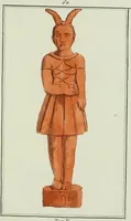 An illustration from Antiquités étrusques, grecques et romaines : ou les beaux vases étrusques, grecs et romains, et les peintures rendues avec les couleurs qui leur sont propres (1787)