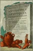 Picture 1 of 70 from Antiquités étrusques, grecques et romaines : ou les beaux vases étrusques, grecs et romains, et les peintures rendues avec les couleurs qui leur sont propres (1787), leaf 6