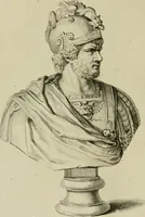 An illustration from A description of the antiquities and curiosities in Wilton-House : illustrated with twenty-five engravings of some of the capital statues, bustos and relievos : in this work are introduced the anecdotes and remarks of Thomas earl of Pembroke, who collected these antiques, now first published from His Lordship's mss. (1769)