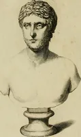 An illustration from A description of the antiquities and curiosities in Wilton-House : illustrated with twenty-five engravings of some of the capital statues, bustos and relievos : in this work are introduced the anecdotes and remarks of Thomas earl of Pembroke, who collected these antiques, now first published from His Lordship's mss. (1769)