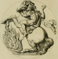 An illustration from A description of the antiquities and curiosities in Wilton-House : illustrated with twenty-five engravings of some of the capital statues, bustos and relievos : in this work are introduced the anecdotes and remarks of Thomas earl of Pembroke, who collected these antiques, now first published from His Lordship's mss. (1769)