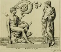 Picture 10 of 36 from A description of the antiquities and curiosities in Wilton-House : illustrated with twenty-five engravings of some of the capital statues, bustos and relievos : in this work are introduced the anecdotes and remarks of Thomas earl of Pembroke, who collected these antiques, now first published from His Lordship's mss. (1769), leaf 86