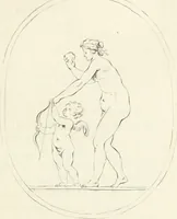An illustration from Antiquities explained : being a collection of figured gems, illustrated by similar descriptions taken from the classics (1737)