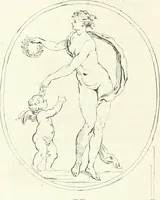 An illustration from Antiquities explained : being a collection of figured gems, illustrated by similar descriptions taken from the classics (1737)