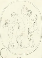 An illustration from Antiquities explained : being a collection of figured gems, illustrated by similar descriptions taken from the classics (1737)