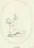 Picture 33 of 58 from Antiquities explained : being a collection of figured gems, illustrated by similar descriptions taken from the classics (1737), leaf 184