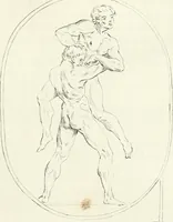 An illustration from Antiquities explained : being a collection of figured gems, illustrated by similar descriptions taken from the classics (1737)