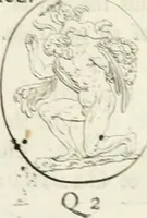 An illustration from Antiquities explained : being a collection of figured gems, illustrated by similar descriptions taken from the classics (1737)