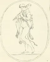 An illustration from Antiquities explained : being a collection of figured gems, illustrated by similar descriptions taken from the classics (1737)
