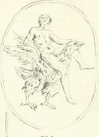 An illustration from Antiquities explained : being a collection of figured gems, illustrated by similar descriptions taken from the classics (1737)