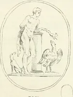An illustration from Antiquities explained : being a collection of figured gems, illustrated by similar descriptions taken from the classics (1737)