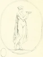 An illustration from Antiquities explained : being a collection of figured gems, illustrated by similar descriptions taken from the classics (1737)