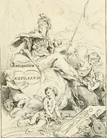 An illustration from Antiquities explained : being a collection of figured gems, illustrated by similar descriptions taken from the classics (1737)