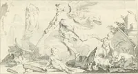 An illustration from Antiquities explained : being a collection of figured gems, illustrated by similar descriptions taken from the classics (1737)