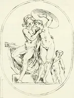 An illustration from Antiquities explained : being a collection of figured gems, illustrated by similar descriptions taken from the classics (1737)
