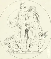 An illustration from Antiquities explained : being a collection of figured gems, illustrated by similar descriptions taken from the classics (1737)
