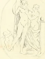 An illustration from Antiquities explained : being a collection of figured gems, illustrated by similar descriptions taken from the classics (1737)