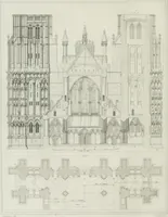 An illustration from The history and antiquities of the cathedral church of Wells: illustrated by a series of engravings, of views, elevations, plans, and details of the architecture of that edifice; including biographical anecdotes of the bishops of the see of Bath and Wells (1824)