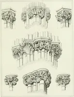 An illustration from The history and antiquities of the cathedral church of Wells: illustrated by a series of engravings, of views, elevations, plans, and details of the architecture of that edifice; including biographical anecdotes of the bishops of the see of Bath and Wells (1824)